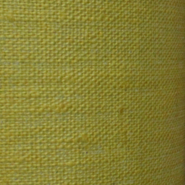 Coated linen tablecloth - Ochre