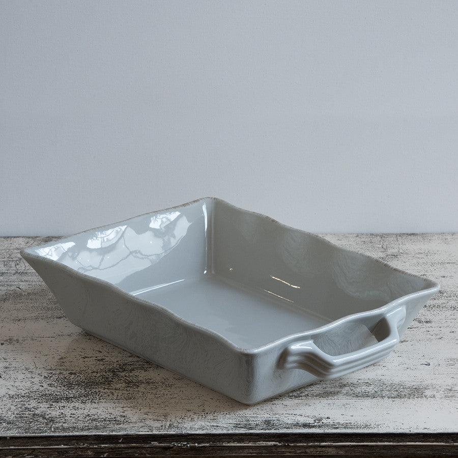 Ceramic Ovenware Dish - Small Rectangular Taupe (2023 colour - Grey Putty)