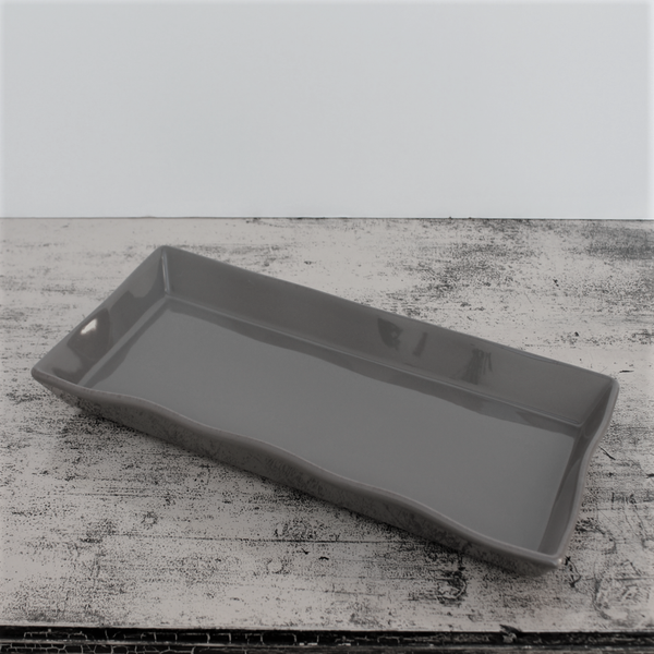 Ceramic Platter - Long Mink