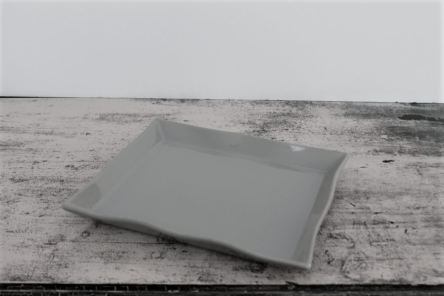 Ceramic Platter - Small Taupe