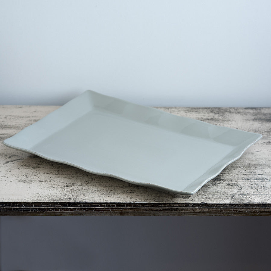 Ceramic Platter - Large Taupe
