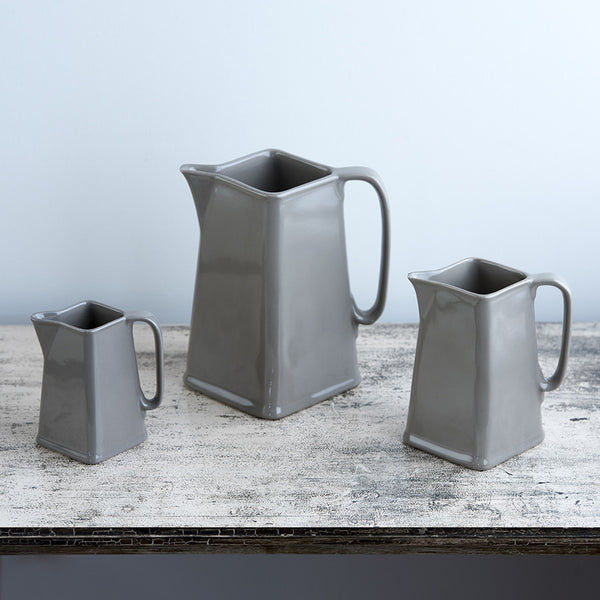 Ceramic Jug Three in a Set - Mink