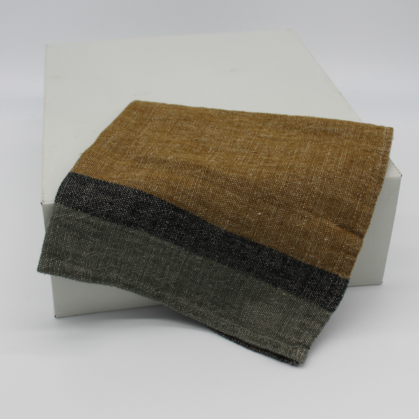 100% Linen Napkin -  Woodland Leaf