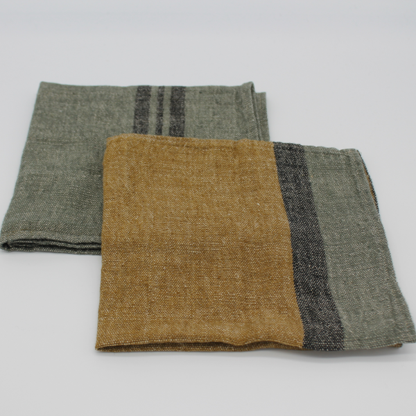 100% Linen Napkin -  Woodland Moss
