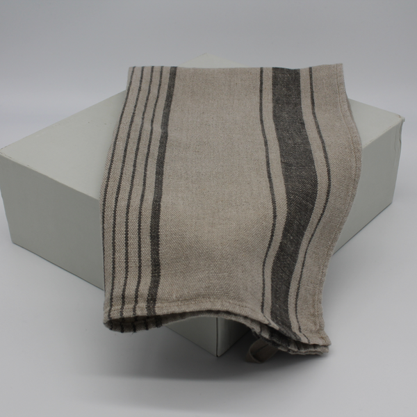100% Linen Teatowel - Aubagne Natural